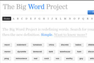 The Big Word Project
