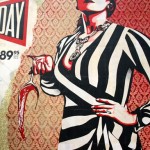 Shepard Fairey’s studio during May Day Shepard Fairey’s studio during May Day