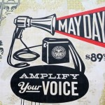 Shepard Fairey’s studio during May Day Shepard Fairey’s studio during May Day