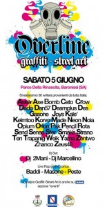 overline street art graffiti salerno