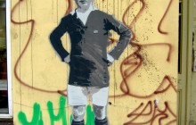 Boxi Germania stencil street art graffiti