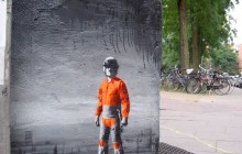 Boxi Germania stencil street art graffiti