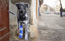 Boxi Germania stencil street art graffiti