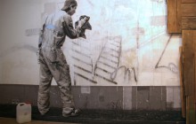 Boxi Germania street art graffiti stencil