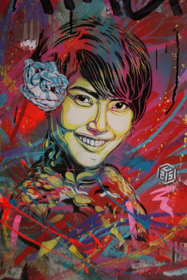 c215-urbantrash c215 graffiti street art