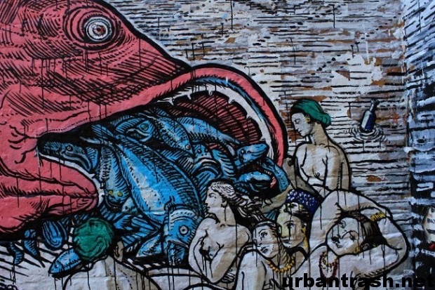 Ozmo Street Art London Londra