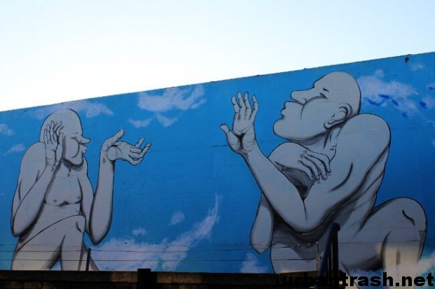 RUN Street Art Dalston London londra