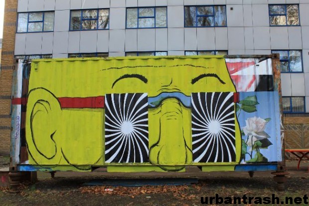 RUN Street Art London Hackney Londra graffiti