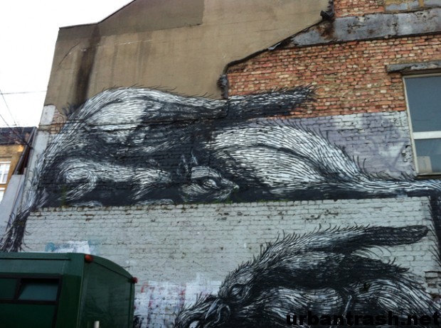 roa london graffiti street art londra